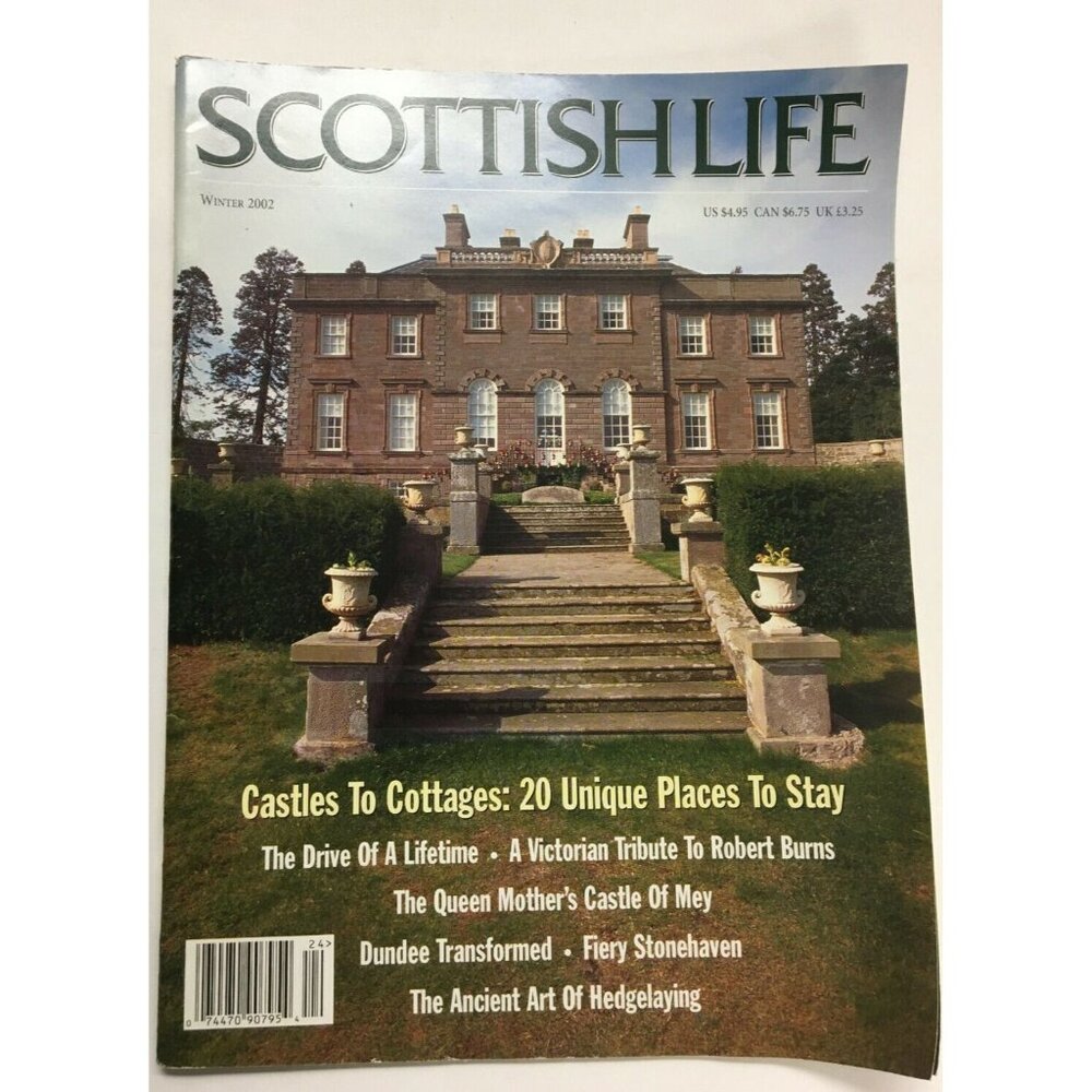 Scottish Life Magazine Winter 2002 Queen Mother Castle Mey Robert Burns Dundee